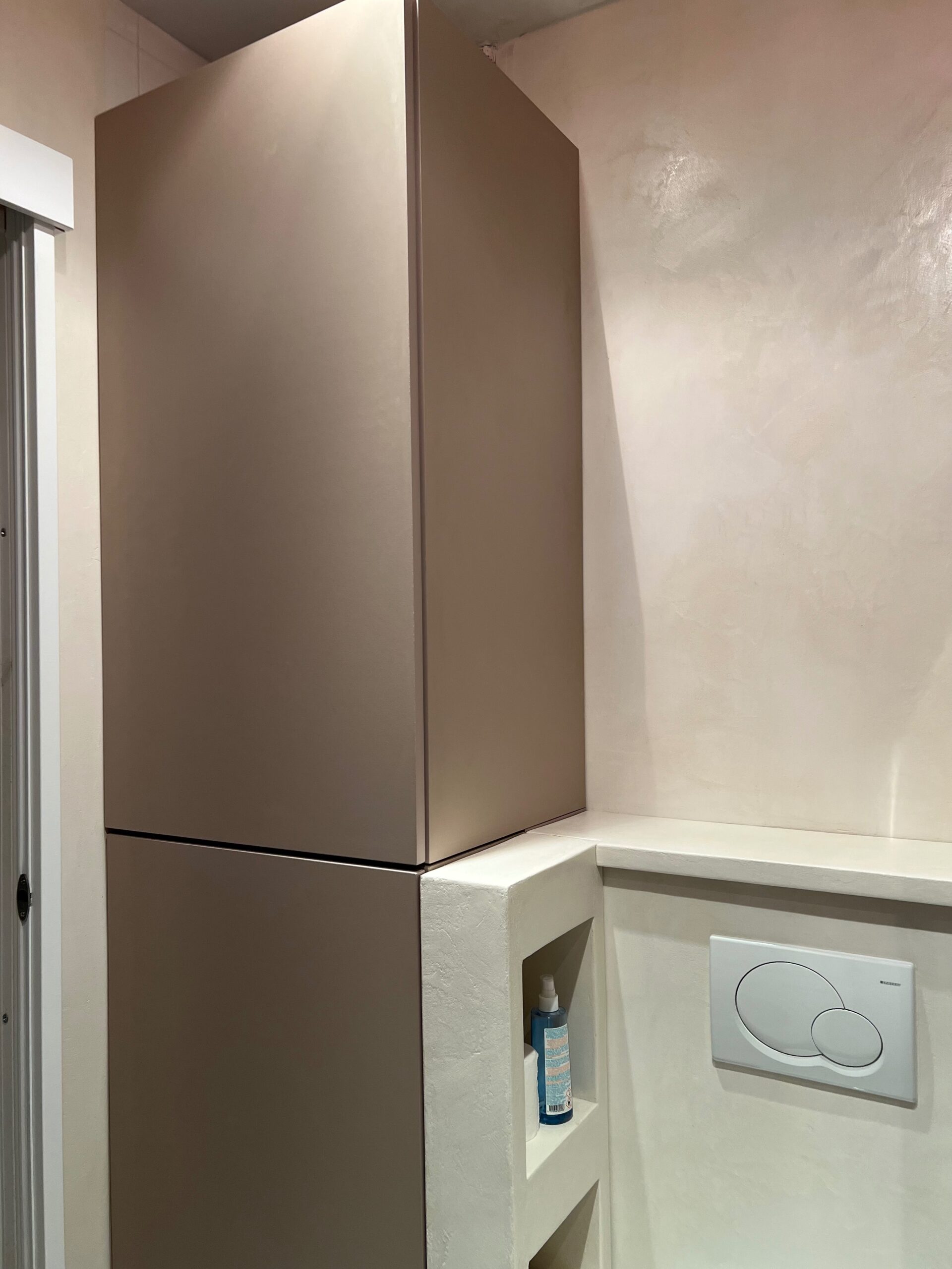 Rénovation sur mesure à Lille d'une salle de bain avec colonne sur mesure