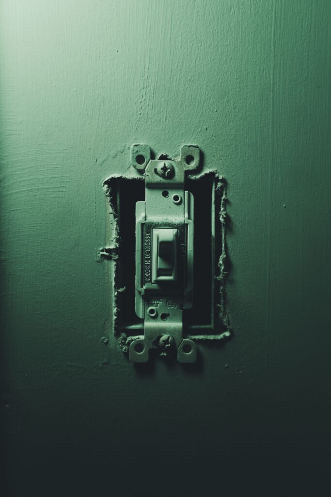 interrupteur ancien à remplacer