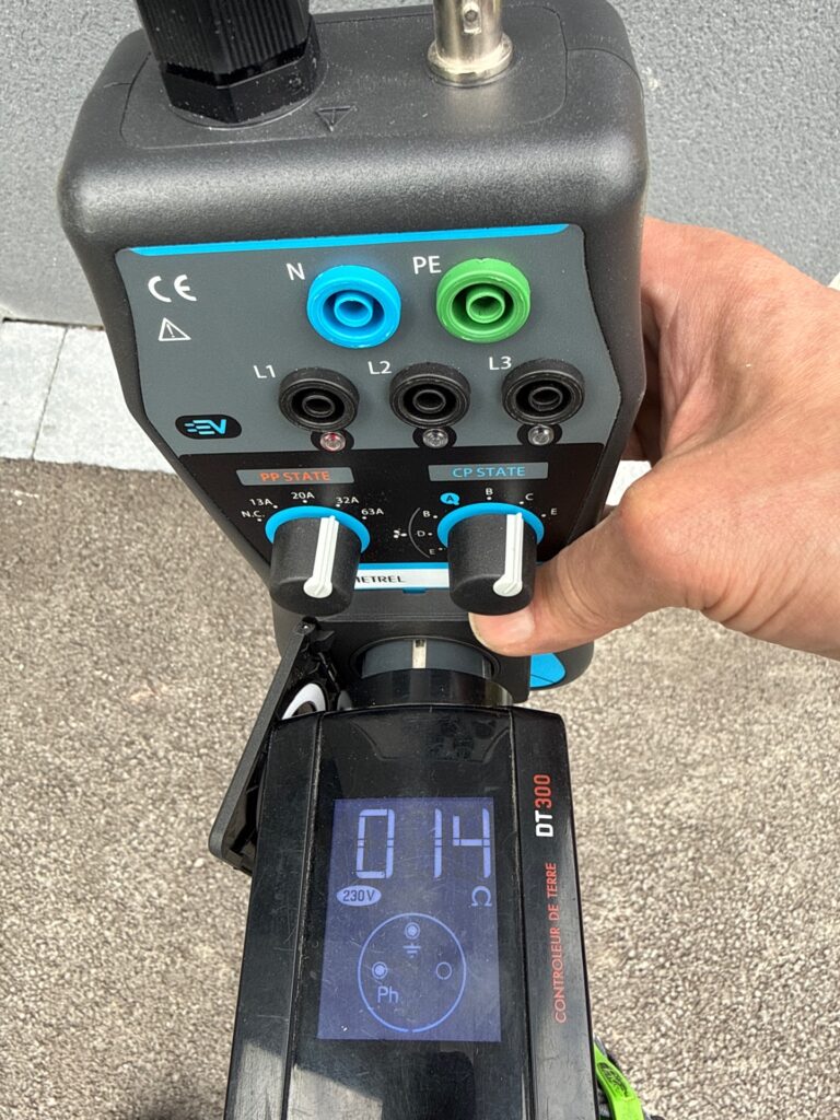 Contrôle et mesures de sécurité après installation d’une borne de recharge