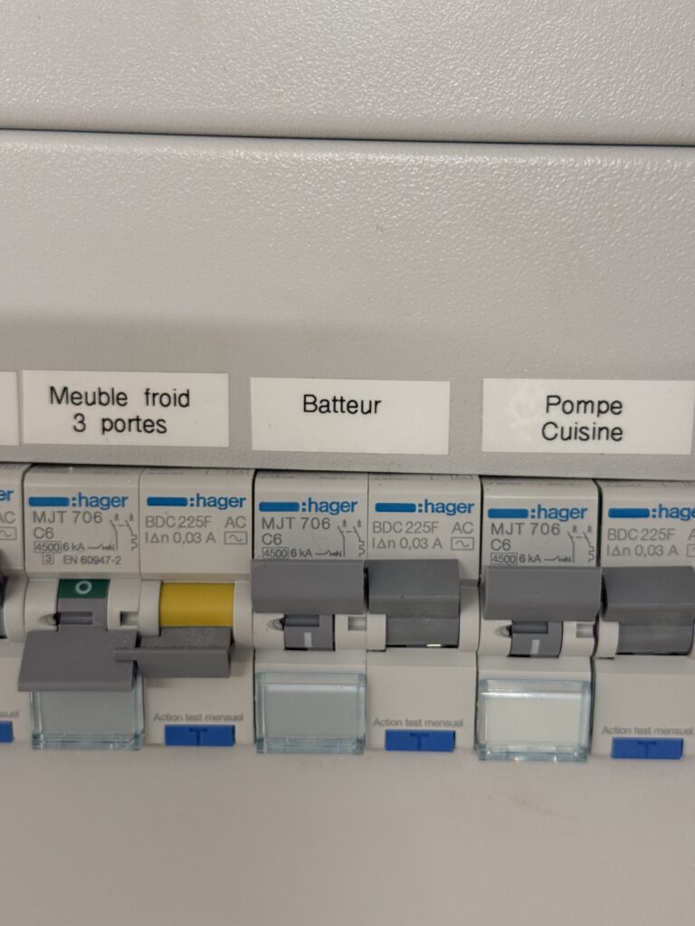 Protections électriques dédiées aux équipements d’une cuisine professionnelle